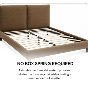 HR2246 Upholstered Platform Bed