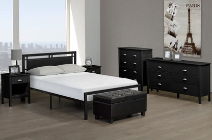 HR2201 Modern Metal Platform Bed