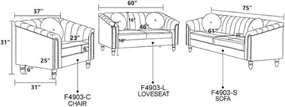 HR2355 Modern Sectional Sofa