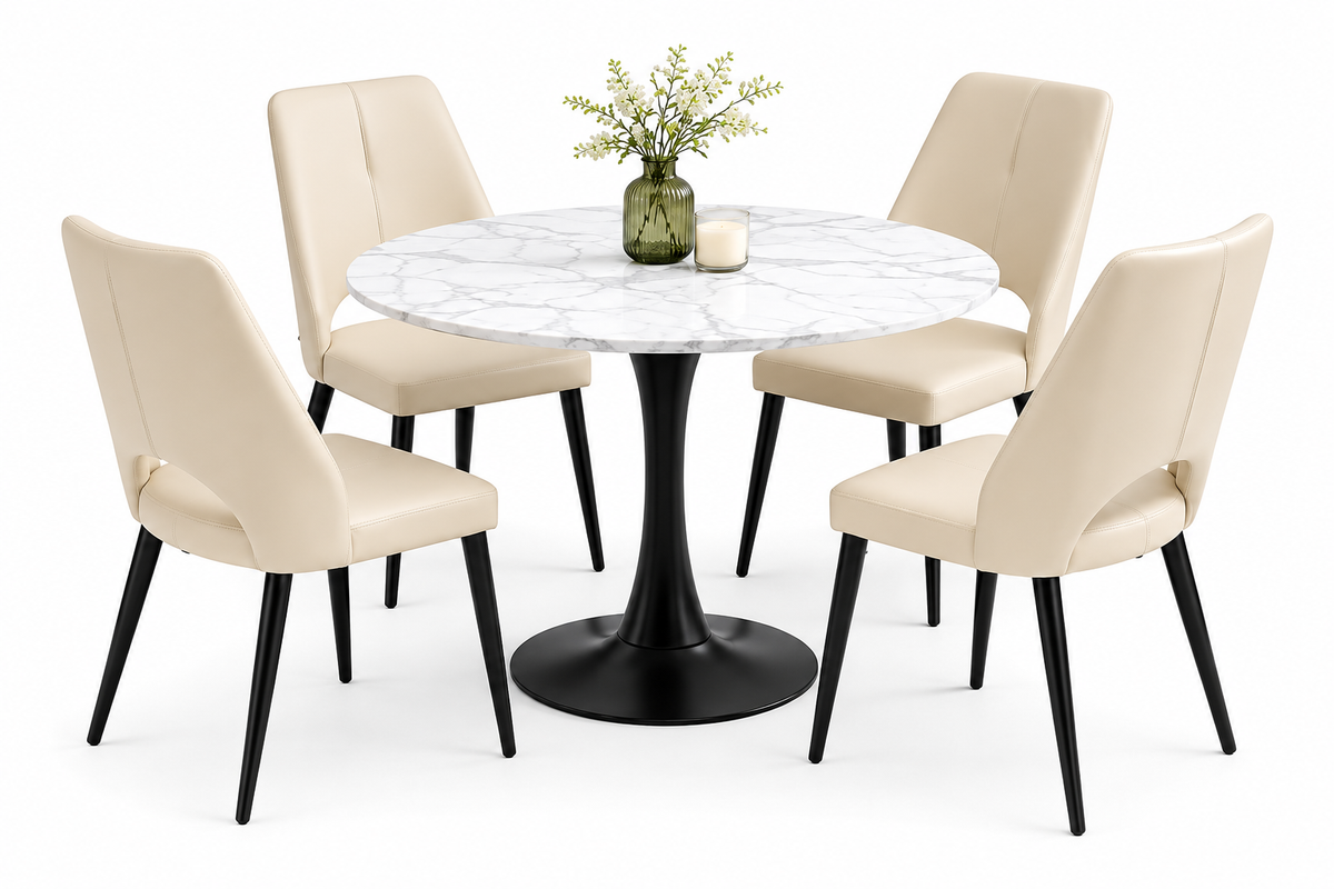 HR2535 Contemporary 5-Piece Dining Set
