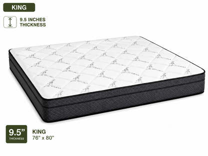 Eurotop Spring Mattress | Medium Firm  Spring Hybrid Mattress