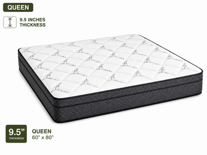 Eurotop Spring Mattress | Medium Firm  Spring Hybrid Mattress