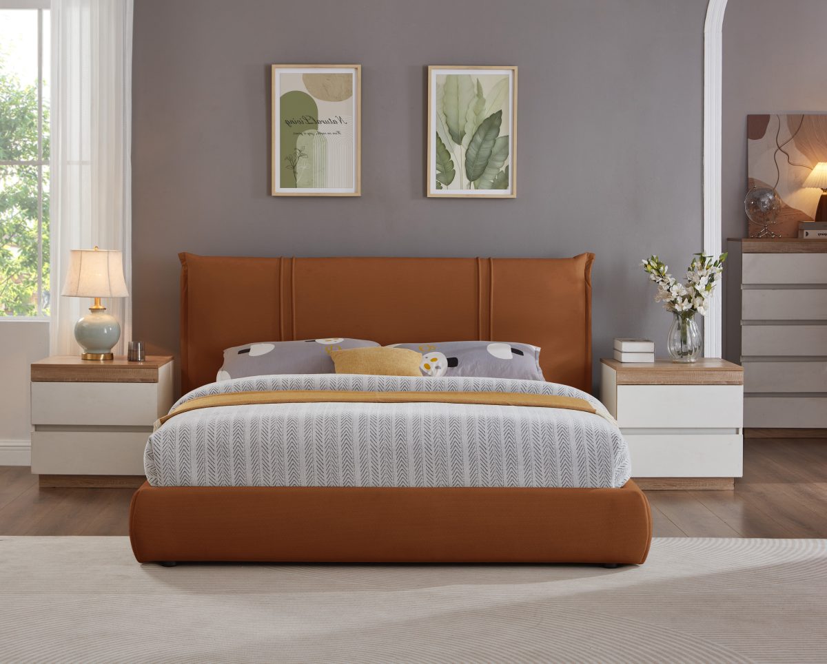 HR2248 Upholstered Platform Bed