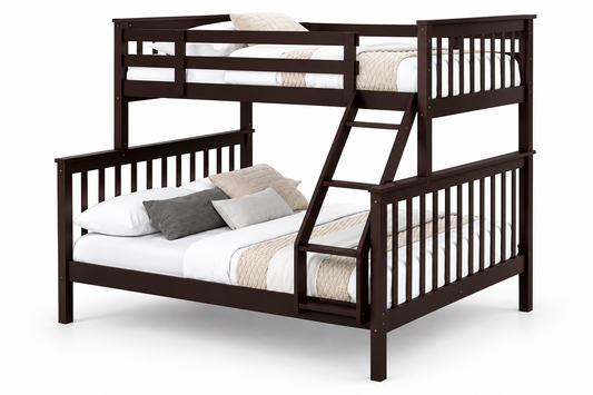 HR2501 Single Over Double Wooden Bunk Bed