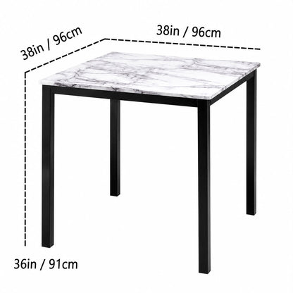 HR2599 Modern Counter Height 5-Piece Dining Set