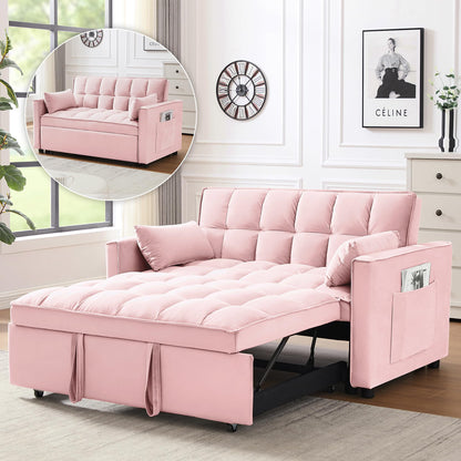 HR9000 2-Seater 3-in-1 Pull-Out Loveseat Sofa Bed
