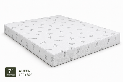 7 Inch Premium Soft Foam Mattress Queen Size 60 x 80 Inches