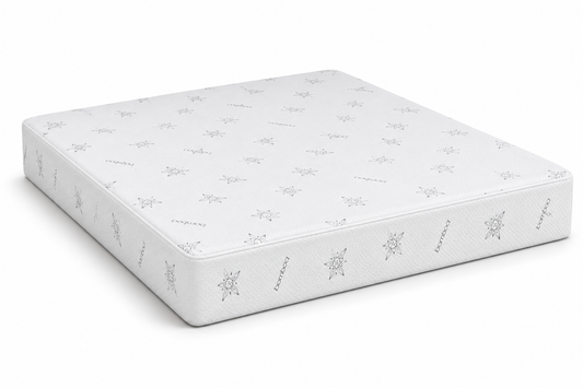 Premium Soft Foam Mattress in White – Available in 7 Inch and 9 Inch Thickness
